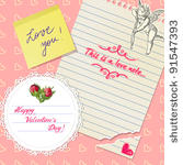 cute valentine's day scrapbook...