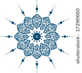 traditional antique ottoman...
