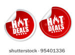 hot deals stickers