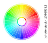 multi colored wheel on the...