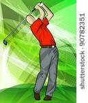 abstract sports background...