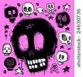 skull doodles collection....