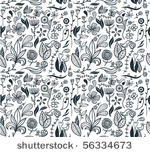 seamless floral pattern. vector ...
