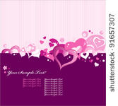 heart valentines day background ...