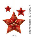 red star vector