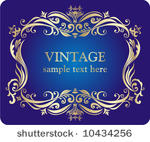 vintage frame.