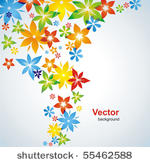 flower colorful background....