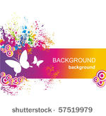 colorful background with...