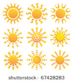 suns. elements for design.