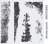 set grunge halftone textures....