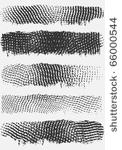 grunge halftone textures set....