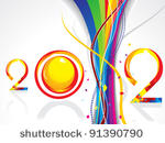 abstract new year background...