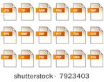 vector  graphics file format...