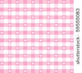 hearts   gingham seamless...