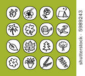 black and white icon set  ...