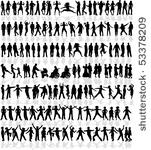 large collection of people  ...