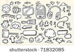 notebook doodle clip art design ...