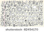 notebook doodle speech bubble...