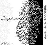 black and white background with ...