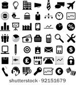vector illustration of business ...