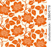 seamless floral background....