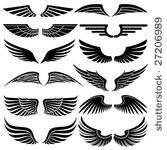 wings. elements for design....