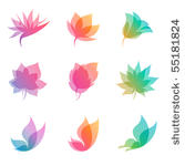 pastel nature. elements for...