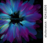 abstract neon petals. use for...
