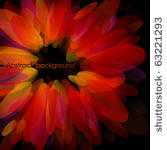 abstract red petals. use for...