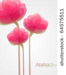flowers. vector illustration.
