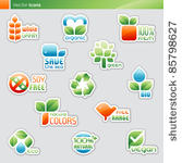 collection of diet labels and...