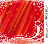 star with red vector shine...
