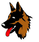 german shepherd  portrait ...