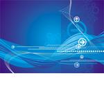 ultra modern blue background...