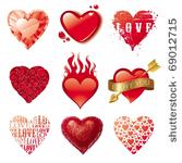 vector set of different...