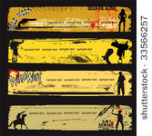 vector grunge banners