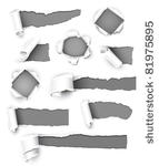 collection of gray paper....