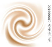 coffee and milk cream  texture