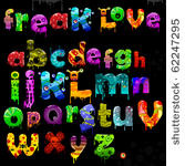 vector freak alphabet