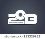 creative happy new year 2013...