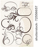 beautiful collection of oval...