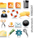 vector icons for computer  web...