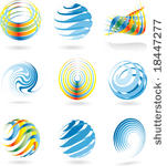 vector abstract signs for...