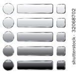vector gray buttons for...