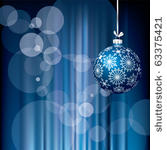 vector blue christmas holidays...