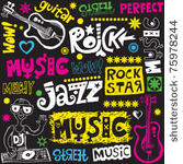 funny music doodles