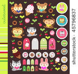design elements for scrapbook...