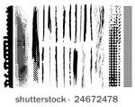 grunge line brushes. check my...
