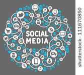 social media  background of the ...