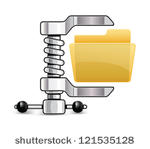 compressing files icon
